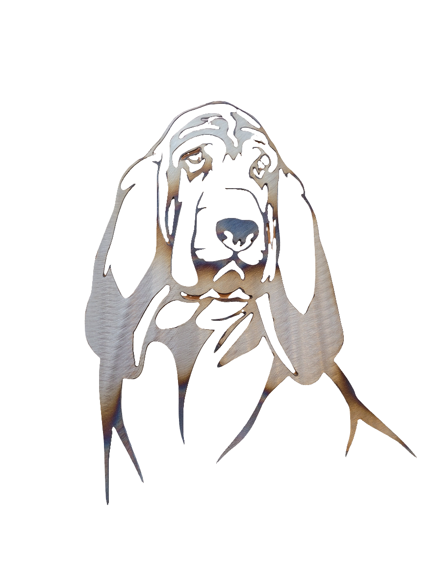 Blood hound wall art