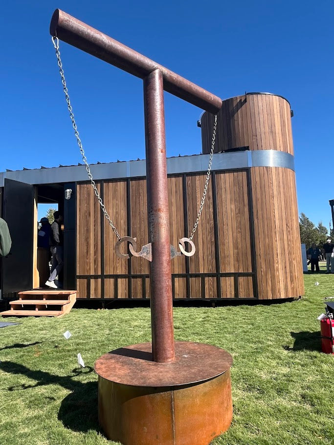 Hook and Ring Toss Game