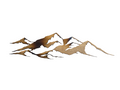 23" Mountain wall art